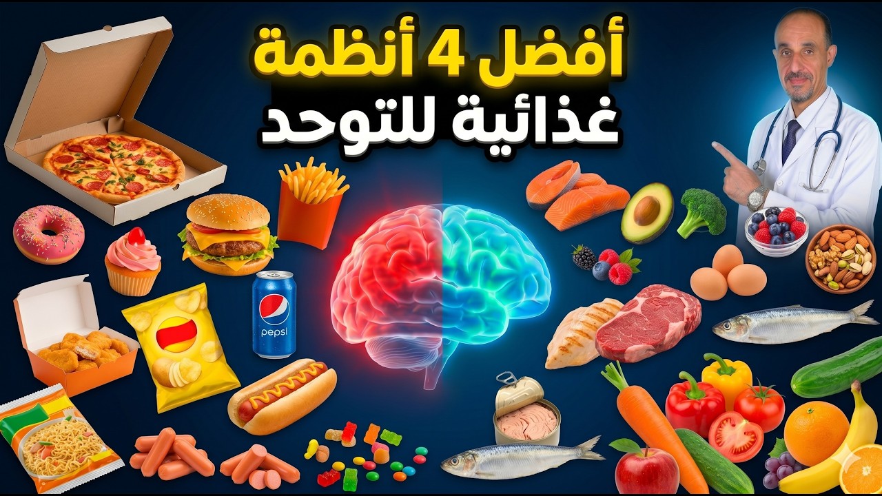افضل 4 انظمة غذائية للتوحد