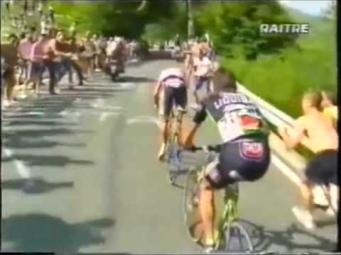 In ricordo della vittoria di Pantani ad Oropa nel 1999