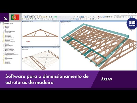 Software para o dimensionamento de estruturas de madeira | RFEM 6 e RSTAB 9 da Dlubal Software