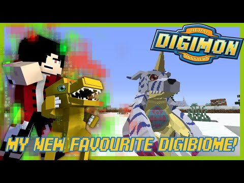 MY NEW FAVOURITE DIGIBIOME?! Minecraft Digimobs Tamers Episode 12