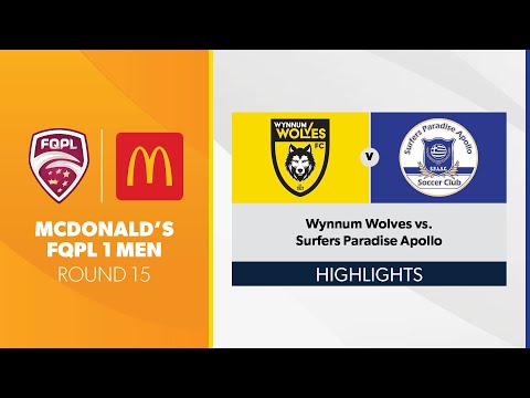 McDonald's FQPL 1 Men R15 - Wynnum Wolves vs. Surfers Paradise Apollo Highlights