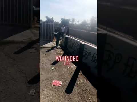 In the streets of Compton with Compton Menace from Fruit Town Piru.