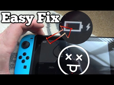 How to FIX DEAD Nintendo Switch with Battery Symbol - if NOT TURNING ON