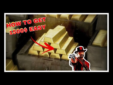 HOW TO GET 1500$ EASY IN RED DEAD REDEMPTION 2!