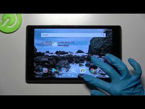 How to Turn On/Off High Contrast Text in LENOVO TAB 4 8 – Adjust Display