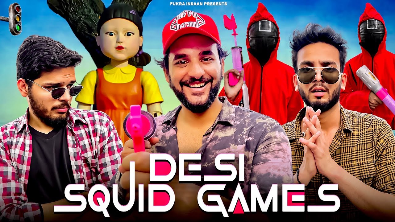 Desi SQUID Games in Real Life 😱