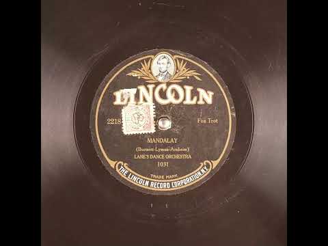 Mandalay - Lane's Dance Orchestra