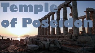 preview picture of video 'The Temple of Poseidon - Cape Sounion, Greece'