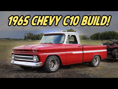 Disc Brake Conversion and 2 Inch Drop! | 1965 Chevy C10 Shop Truck Build Ep.2!