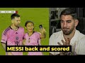 Messi BACK and SCORING goal for Inter Miami vs Colorado