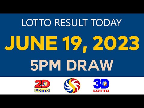 [Monday] Lotto Result Today JUNE 19 2023 5pm Ez2 Swertres 2D 3D 4D 6/45 6/55 PCSO