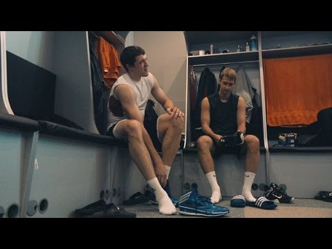 Semen Antonov and Dmitry Khvostov gear up for Eurobasket2015