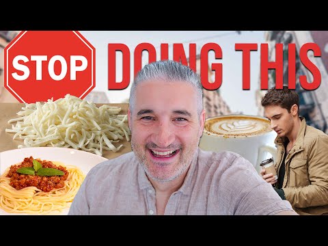 10 Things NOT TO DO in ITALY and to Your Italian Friends
