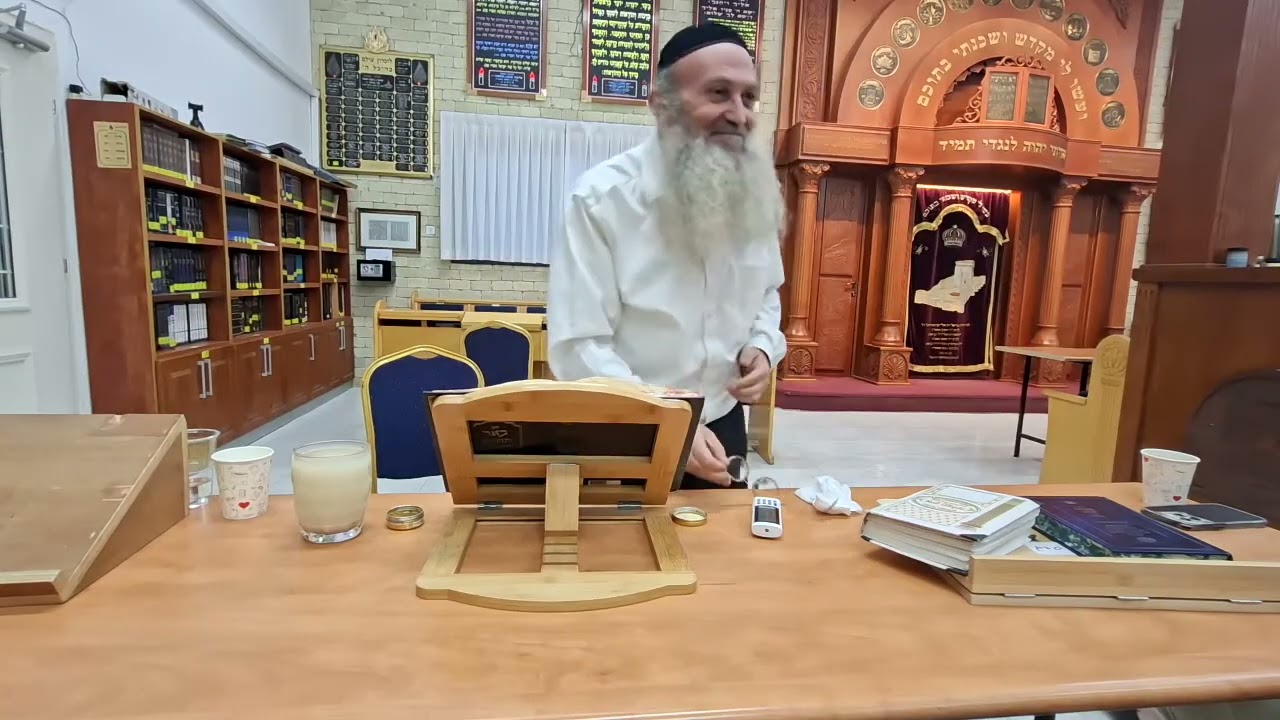 הרב מאיר כהן  דברים מתוקים ממרנא אור שבעת הימים הבעש״ט נע ששאג לפני תקיעת שופ?