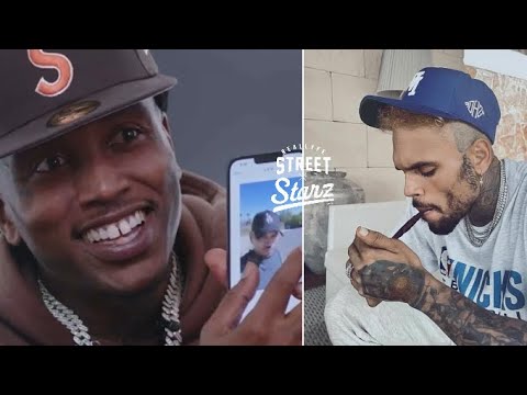 Bricc Baby calls Chris Brown his favorite “Dope fiend Patna” and CB wanting to catch him outside