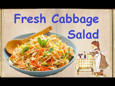 Fresh Cabbage Salad / Book of recipes / Bon Appetit