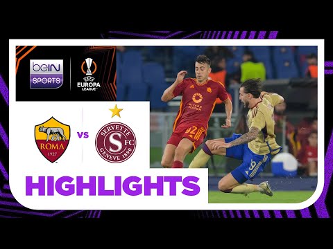 Roma v Servette | Europa League | Match Highlights