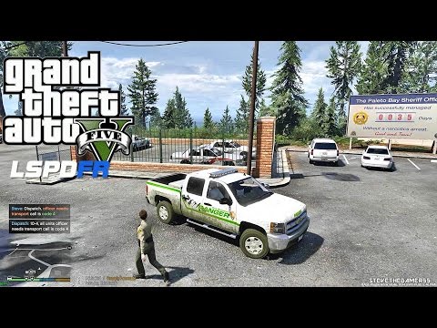 GTA 5 LSPDFR 0.3.1 - EPiSODE 213  - LET'S BE COPS - PARK RANGER PATROL (GTA 5 PC POLICE MODS)