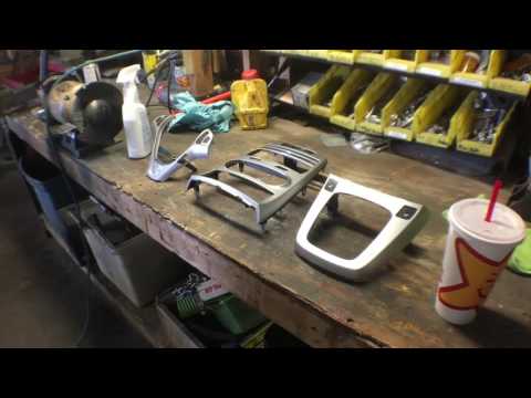How to custom paint Hyundai Genesis Coupe dash pieces