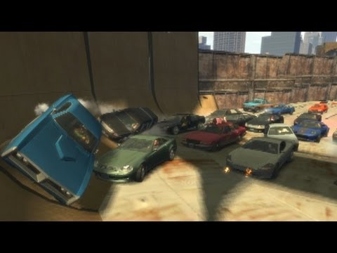 GTA IV PC - 1/22/13 - Custom Demo Derby x2 - NEW 8-Track!!!
