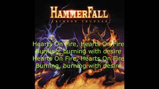 HammerFall   Hearts On Fire Lyrics