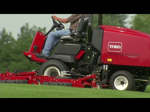 Toro® Groundsmaster® 4000-D – Easy Operation