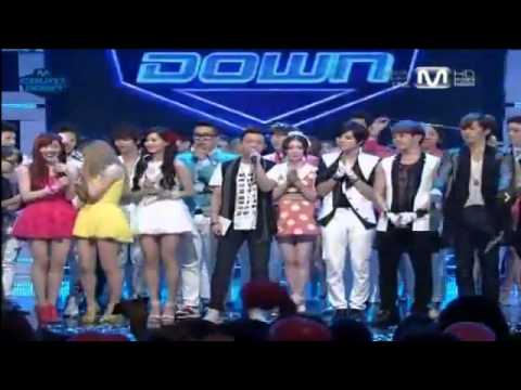 120524 MCountdown Winner - #1 TTS #2 INFINITE #3 Sistar