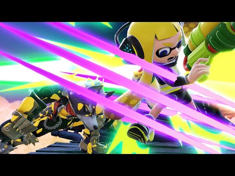 Super Smash Bros. Ultimate: Offline: Carls493 (Inkling) Vs. kobomb (Wolf)