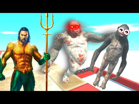 CLUMSY GORO KNOCKOUT UNITS INTO AQUAMAN's SEA!   ARBS