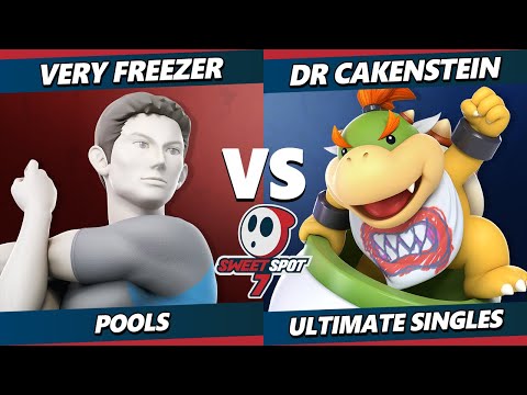 Sweet Spot 7 - Very Freezer (Wii Fit Trainer) Vs. Dr. Cakenstein (Bowser Jr) SSBU Ultimate