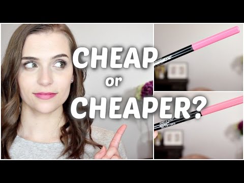 Cheap or Cheaper? Drugstore Lip Liners | Maybelline vs. Wet n Wild Video