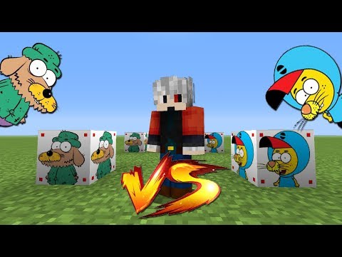 KRAL ŞAKİR VS UYUZ TANJU ŞANS BLOKLARI - Minecraft