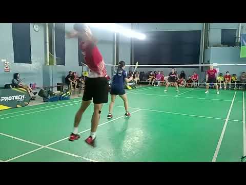 Badminton SF 12th Rawang Open Mixed Double Open Tour - Jinn Hwa / Erica Khoo Vs Yik Fong / Yap Yee