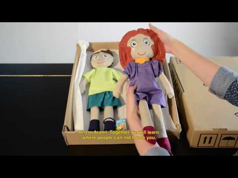 ⁣Anti-abuse doll