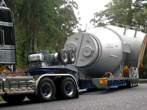 C501 & T908 Push Pull - Jabralter Range - Grafton - Australia - Heavy Haulage