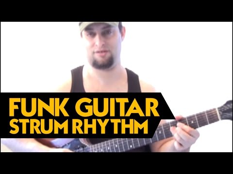 Funk Guitar Strum Rhythm