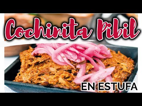 🐷 Cochinita pibil fácil y en estufa | COCHINITA PIBIL RECETA | HOW MAKE COCHINITA, MEXICAN FOOD
