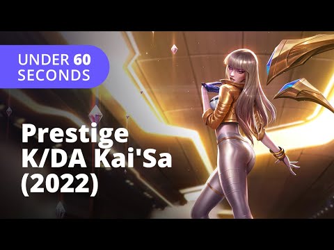 Prestige K/DA Kai'Sa 2022 Skin (60 Seconds) - League of Legends