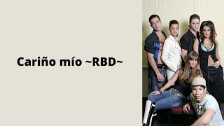 Cariño mio - RBD (letra)