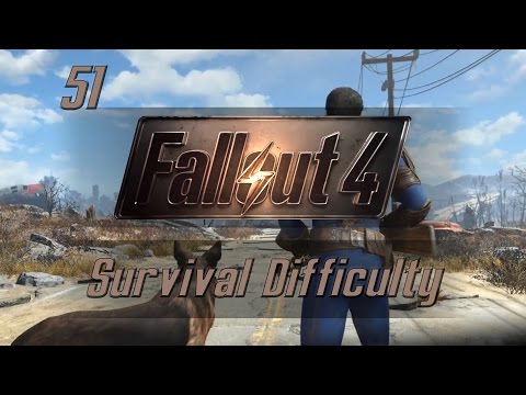 Let's Play Fallout 4 (Survival Difficulty) - Ep.51 - Day at the Beach - Fallout 4 Gameplay!