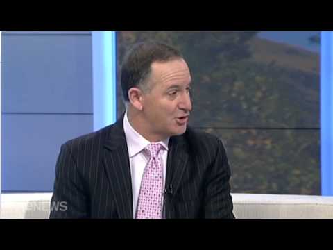 John Key - Don't play with your food