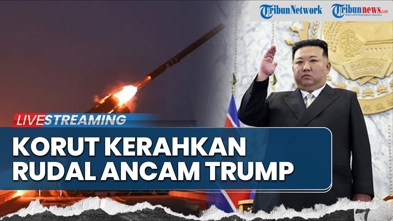 Kim Jong Un Gertak Trump! Korea Utara Kerahkan Rudal Balistik seusai AS Serang & Bajak Kapal Iran