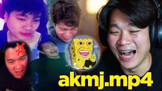 Download lagu Reaction AKMJ Gw Sendiri, Ngakak Banget Sampe Keluar Dikit!! mp3