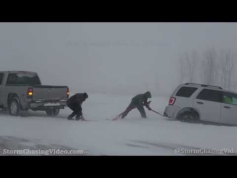 I29 Winter Storm Southeast North Dakota Spinouts - 2/21/2022