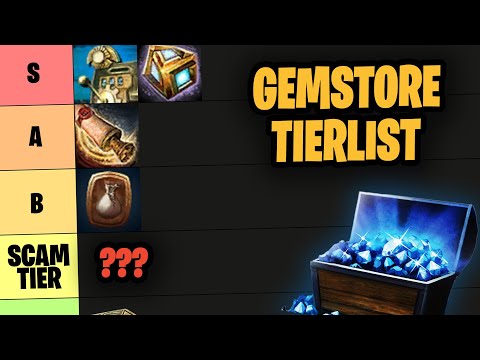 Guild Wars 2 Gem Store BEST Items - Tier list