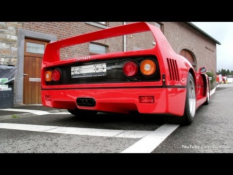 Thumbnail for Ferrari F40 - AMAZING SOUND! by Ferrari F40