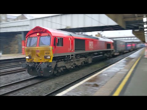 66027 4S49 Daventry to Grangemouth passing Lancaster 15/2/20