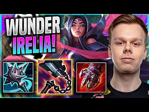 WUNDER IS UNTOPPABLE WITH IRELIA! - G2 Wunder Plays Irelia TOP vs Gnar! | Season 11