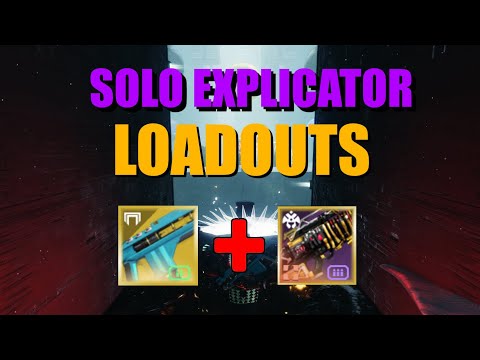 Solo Zo'Aurc, Explicator of Planets - Loadouts