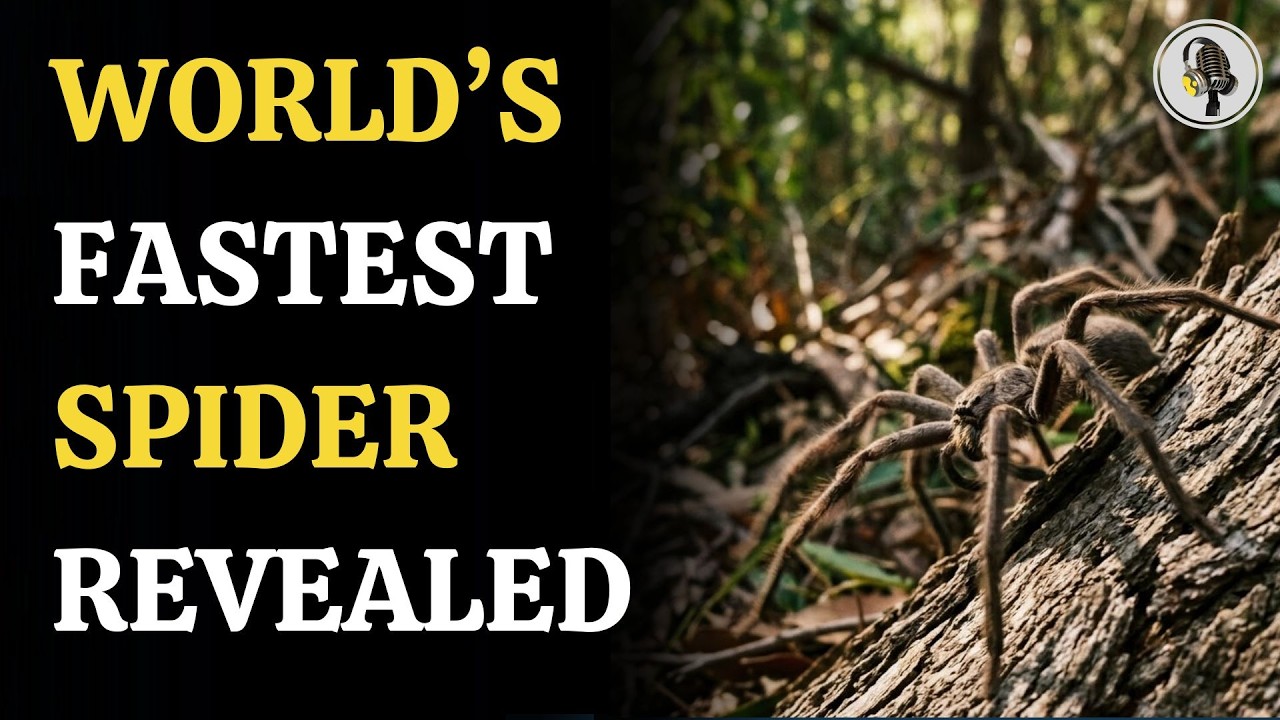 World’s Fastest Spider Can Outrun a Human Jogger | WION Podcast